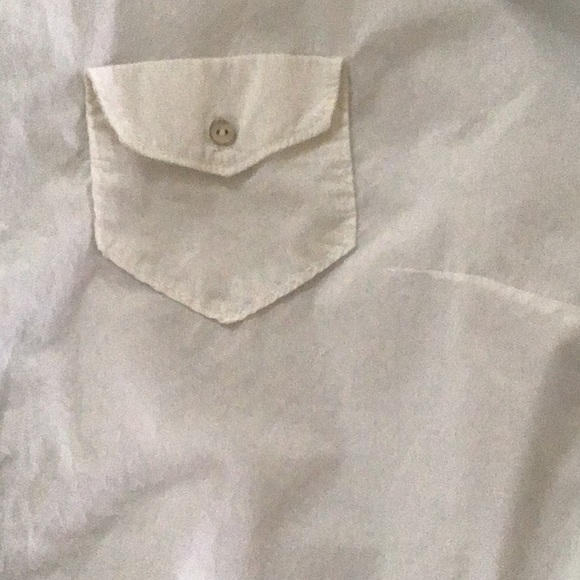 ♦️♦️Sunset Rd Sz 4 white button down♦️♦️ - Picture 3 of 5